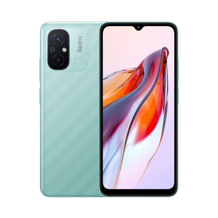 Xiaomi Redmi 12C, 50MP Camera, 4GB+128GB, 5000mAh Battery, Face ID & Fingerprint Identification, 6.71 inch MIUI 13 MediaTek Helio G85 Octa Core up to 2.0GHz, Network: 4G, Dual SIM, Not Support Google Play(Mint Green) - Xiaomi Redmi by Xiaomi | Online Shopping South Africa | PMC Jewellery | Buy Now Pay Later Mobicred