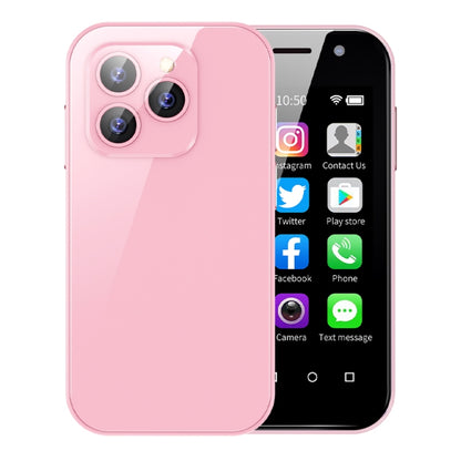 SOYES 14 Pro, 2GB+16GB, Face Recognition, 3.0 inch Android 9.0 MTK6739CW Quad Core up to 1.28GHz, OTG, Network: 4G, Dual SIM, Support Google Play (Pink) - SOYES by SOYES | Online Shopping South Africa | PMC Jewellery