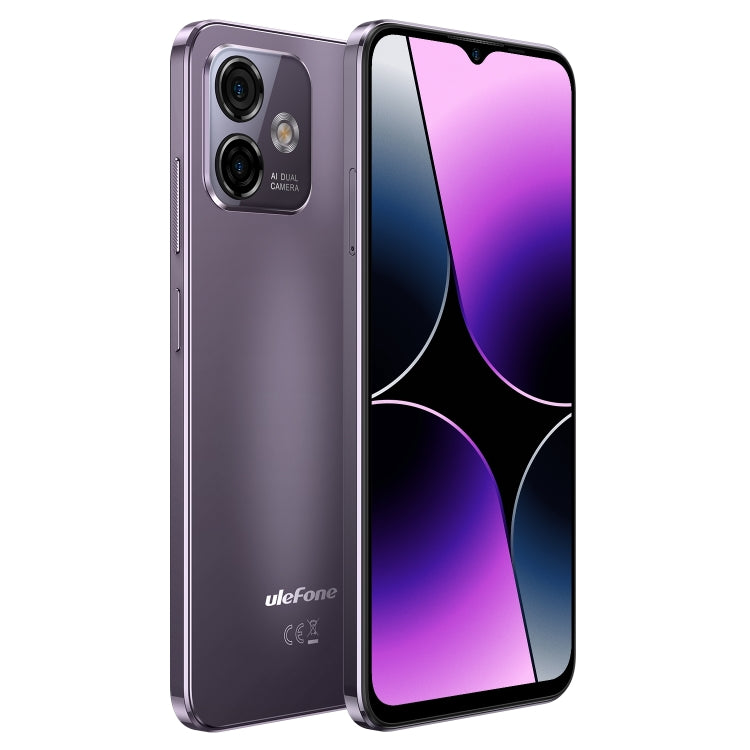 [HK Warehouse] Ulefone Note 16 Pro, 8GB+512GB, Dual Back Cameras, Face ID & Side Fingerprint Identification, 4400mAh Battery, 6.52 inch Android 13 Unisoc T606 Octa Core up to 1.6GHz, Network: 4G, Dual SIM, OTG (Purple) - Ulefone by PMC Jewellery | Online Shopping South Africa | PMC Jewellery