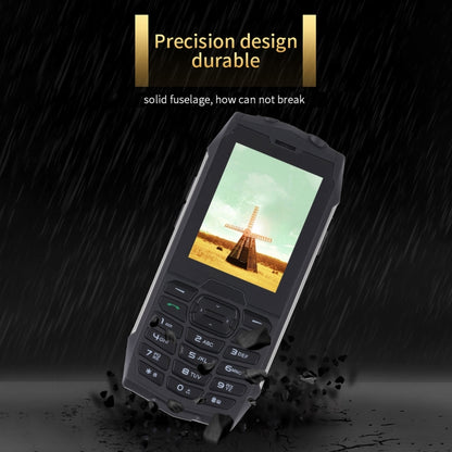 Rugtel R3C Rugged Phone, IP68 Waterproof Dustproof Shockproof, 2.8 inch, MTK6261D, 2000mAh Battery, SOS, FM, Dual SIM(Silver) - Others by Rugtel | Online Shopping South Africa | PMC Jewellery