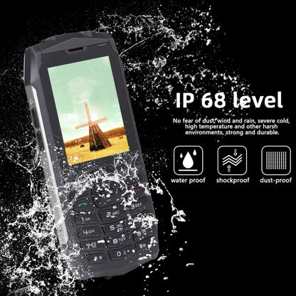 Rugtel R3C Rugged Phone, IP68 Waterproof Dustproof Shockproof, 2.8 inch, MTK6261D, 2000mAh Battery, SOS, FM, Dual SIM(Silver) - Others by Rugtel | Online Shopping South Africa | PMC Jewellery