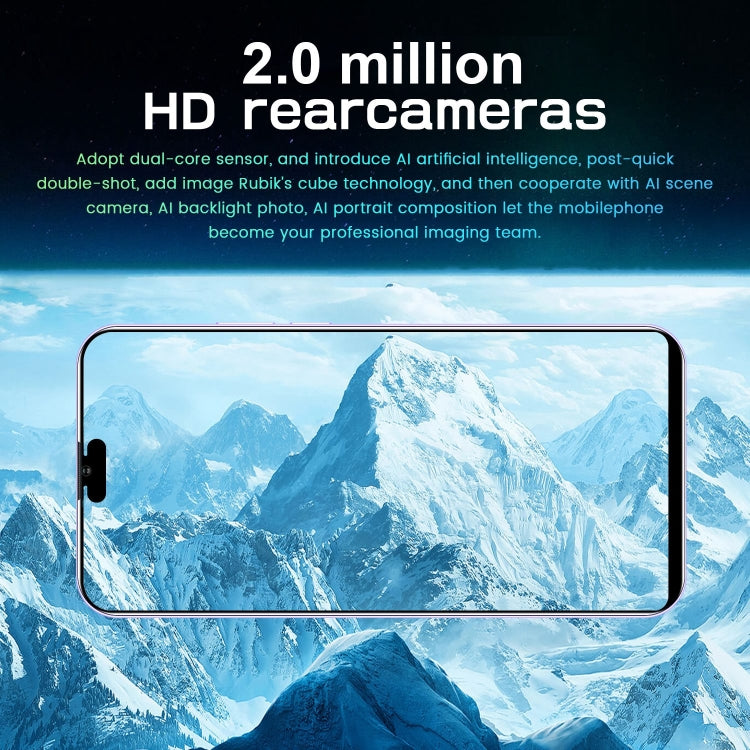 i14 Pro Max N85, 1GB+8GB, 6.1 inch Screen, Face Identification, Android 8.1 MTK6580A Quad Core, Network: 3G, Dual SIM (Gold) - free shipping - PMC TechLife - Order now!