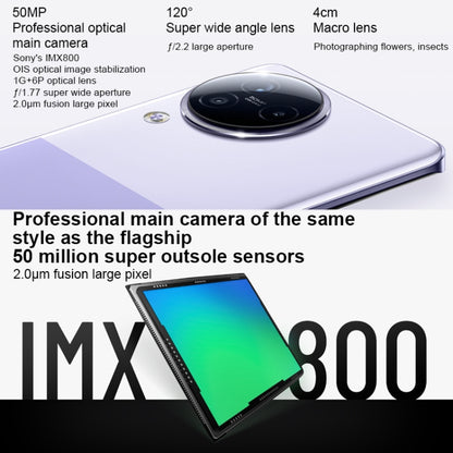 Xiaomi Civi 3 5G, 50MP Camera, 16GB+1TB, Triple Back Cameras + Dual Front Cameras, In-screen Fingerprint Identification, 4500mAh Battery, 6.55 inch MIUI 14 Dimensity 8200-Ultra Octa Core 4nm up to 3.1GHz, Network: 5G, NFC (Purple) - Xiaomi MI by Xiaomi | Online Shopping South Africa | PMC Jewellery