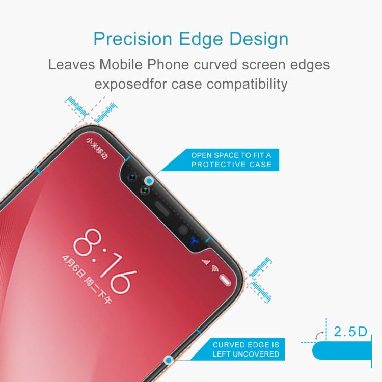 100 PCS 0.26mm 9H 2.5D Explosion-proof Tempered Glass Film for Xiaomi Mi 8 Pro -  by PMC Jewellery | Online Shopping South Africa | PMC Jewellery