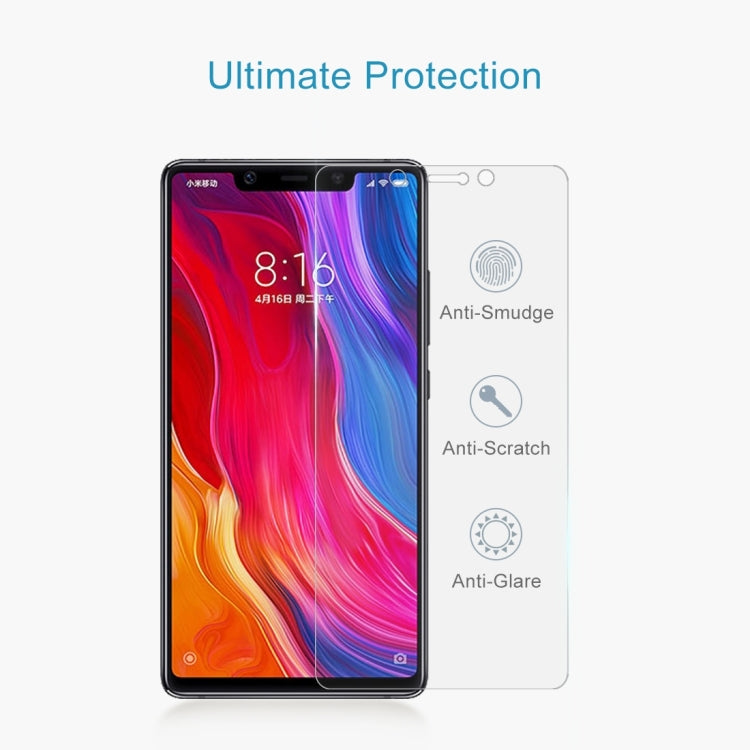 100 PCS 0.26mm 9H 2.5D Tempered Glass Film for Xiaomi Mi 8 SE -  by PMC Jewellery | Online Shopping South Africa | PMC Jewellery