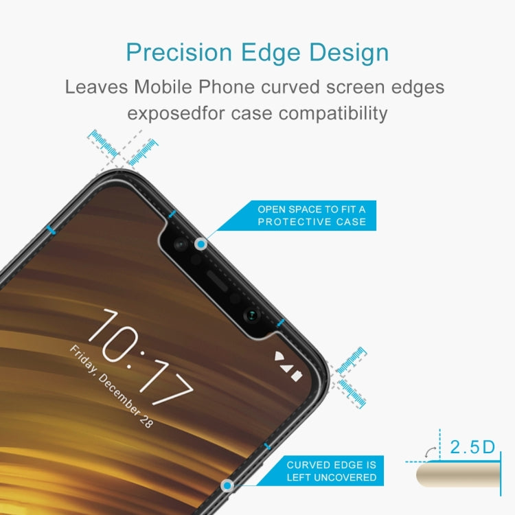 100 PCS 0.26mm 9H 2.5D Tempered Glass Film for Xiaomi POCO F1 -  by PMC Jewellery | Online Shopping South Africa | PMC Jewellery