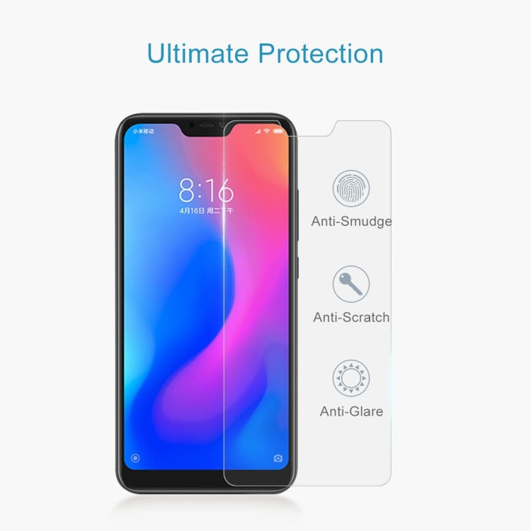 100 PCS 0.26mm 9H Surface Hardness 2.5D Curved Edge Tempered Glass Film for Xiaomi Redmi Note 6 -  by PMC Jewellery | Online Shopping South Africa | PMC Jewellery