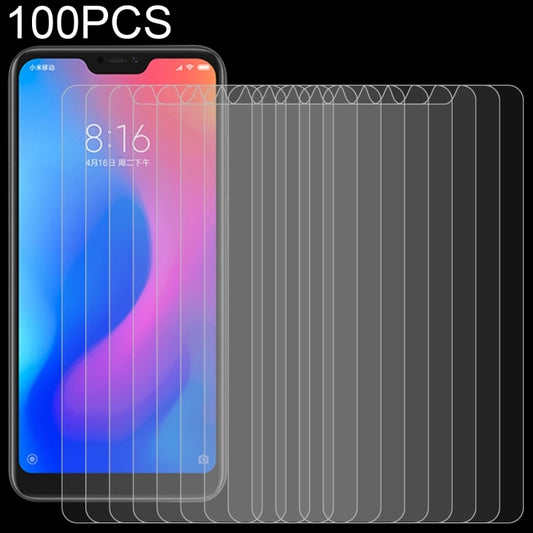 100 PCS 0.26mm 9H Surface Hardness 2.5D Curved Edge Tempered Glass Film for Xiaomi Redmi Note 6 Pro -  by PMC Jewellery | Online Shopping South Africa | PMC Jewellery