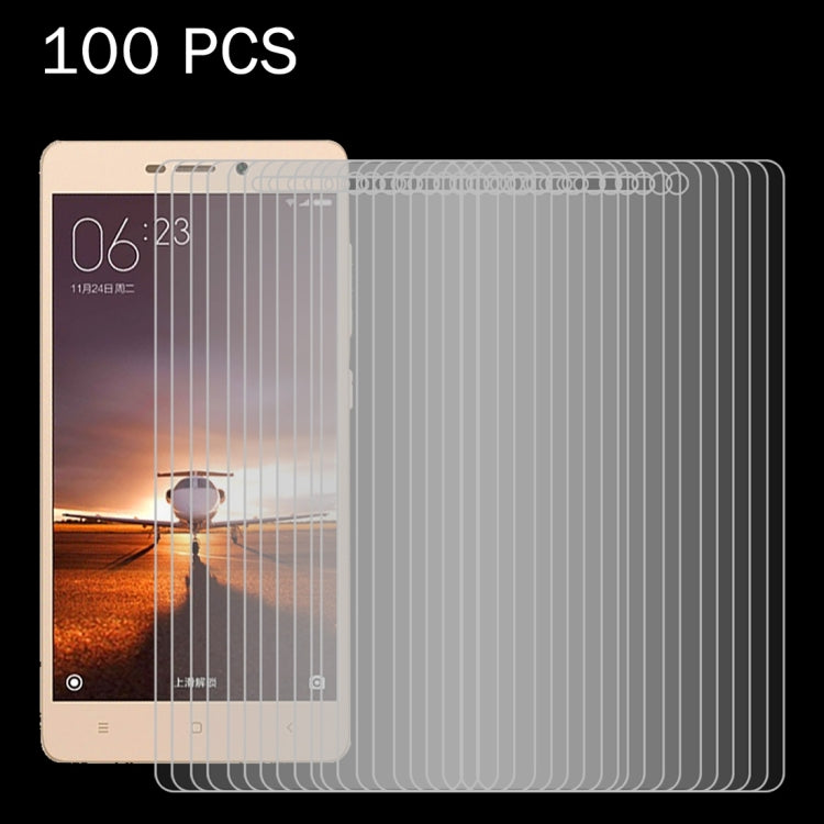 100 PCS for Xiaomi Redmi 3 & 3S 0.26mm 9H Surface Hardness 2.5D Explosion-proof Tempered Glass Screen Film -  by PMC Jewellery | Online Shopping South Africa | PMC Jewellery