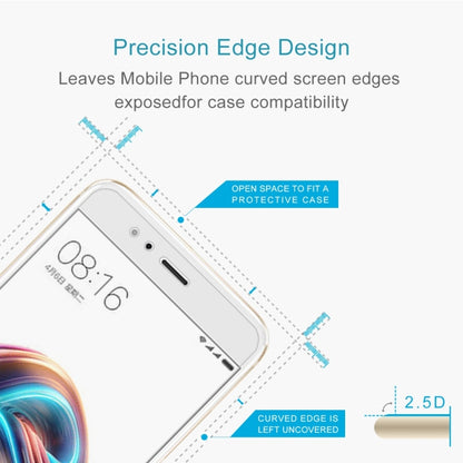 100 PCS for Xiaomi Mi 5X / A1 0.26mm 9H Surface Hardness 2.5D Explosion-proof Full Screen Tempered Glass Screen Film -  by PMC Jewellery | Online Shopping South Africa | PMC Jewellery