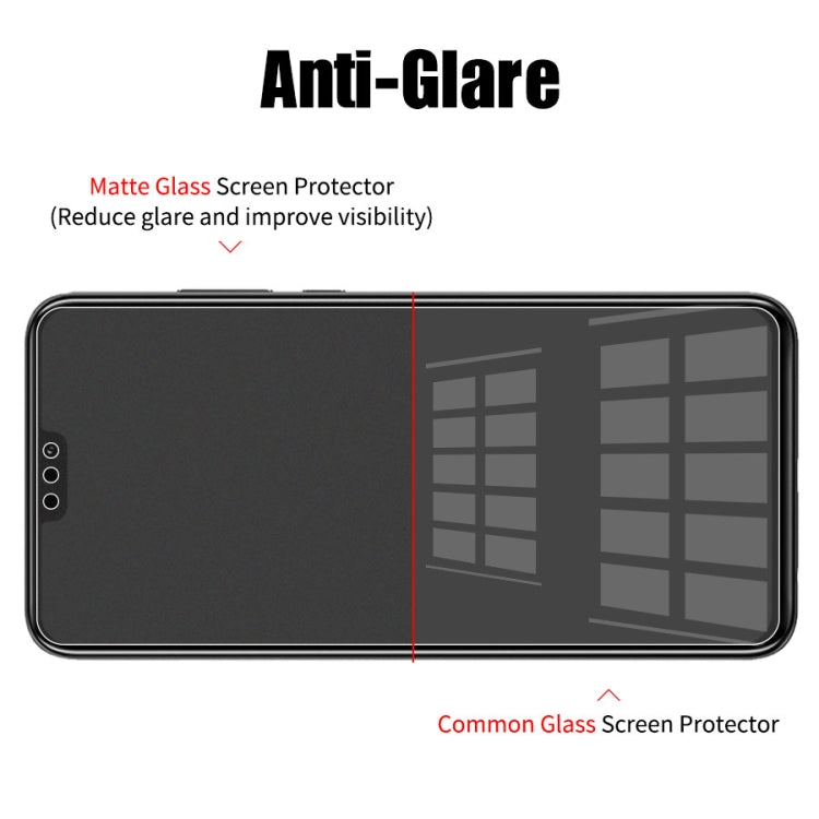 50 PCS Non-Full Matte Frosted Tempered Glass Film for Xiaomi Redmi 7, No Retail Package -  by PMC Jewellery | Online Shopping South Africa | PMC Jewellery