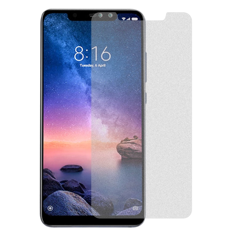 50 PCS Non-Full Matte Frosted Tempered Glass Film for Xiaomi Redmi Note 6 Pro, No Retail Package -  by PMC Jewellery | Online Shopping South Africa | PMC Jewellery