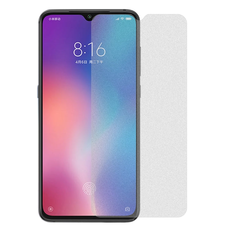 50 PCS Non-Full Matte Frosted Tempered Glass Film for Xiaomi Mi 9, No Retail Package -  by PMC Jewellery | Online Shopping South Africa | PMC Jewellery