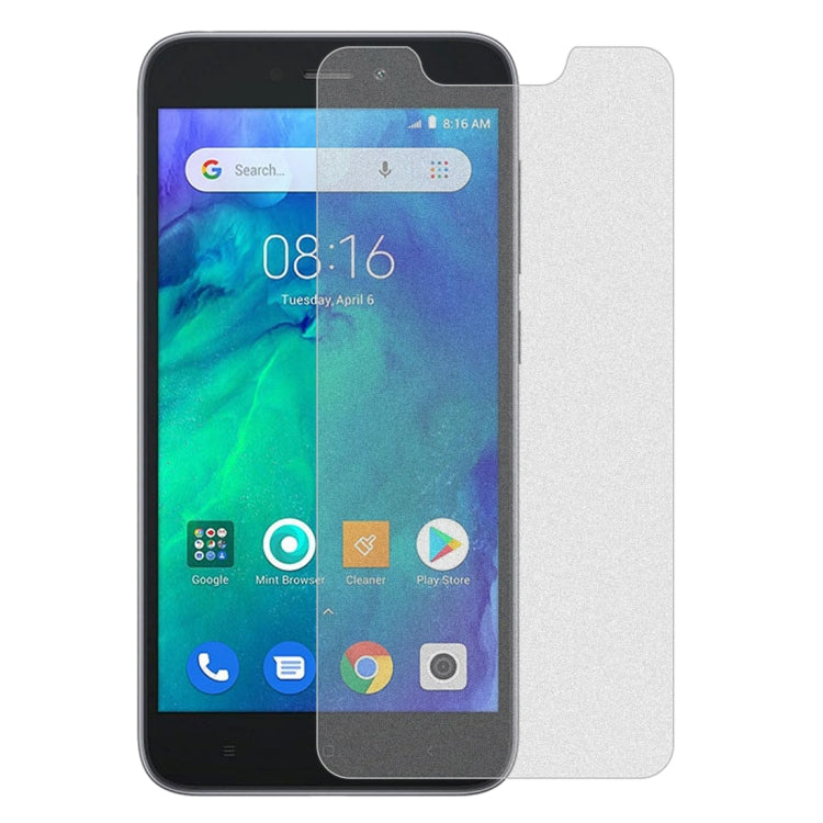 50 PCS Non-Full Matte Frosted Tempered Glass Film for Xiaomi Redmi Go, No Retail Package -  by PMC Jewellery | Online Shopping South Africa | PMC Jewellery