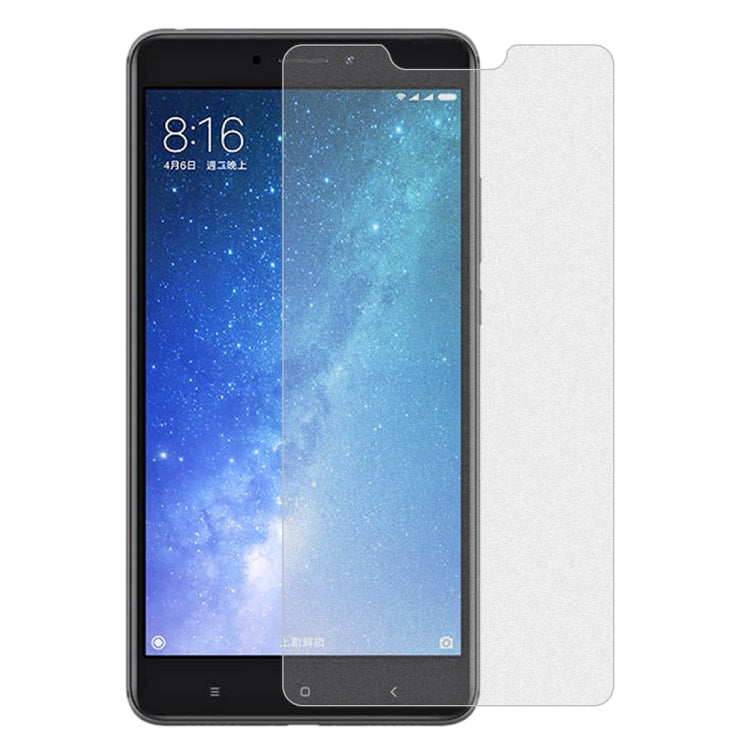 50 PCS Non-Full Matte Frosted Tempered Glass Film for Xiaomi Mi Max 2, No Retail Package -  by PMC Jewellery | Online Shopping South Africa | PMC Jewellery