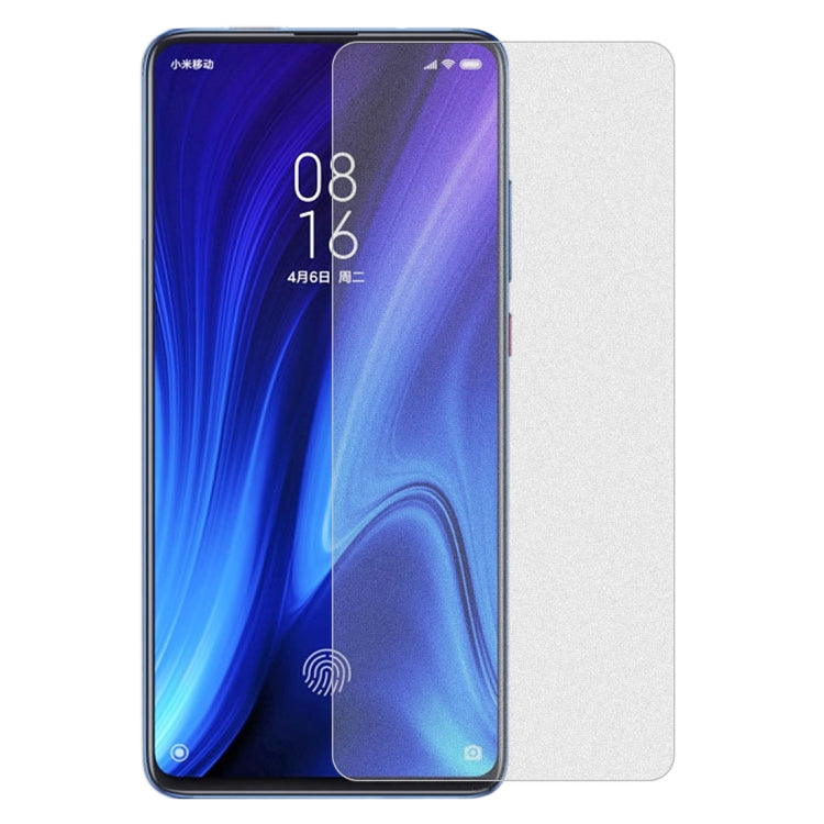 50 PCS Non-Full Matte Frosted Tempered Glass Film for Xiaomi Redmi K20 / K20 Pro / Mi 9T, No Retail Package -  by PMC Jewellery | Online Shopping South Africa | PMC Jewellery