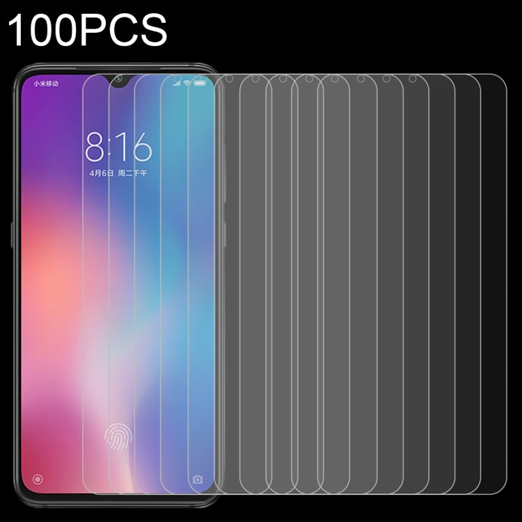 100 PCS 0.26mm 9H 2.5D Tempered Glass Film for Xiaomi Mi 9 -  by PMC Jewellery | Online Shopping South Africa | PMC Jewellery