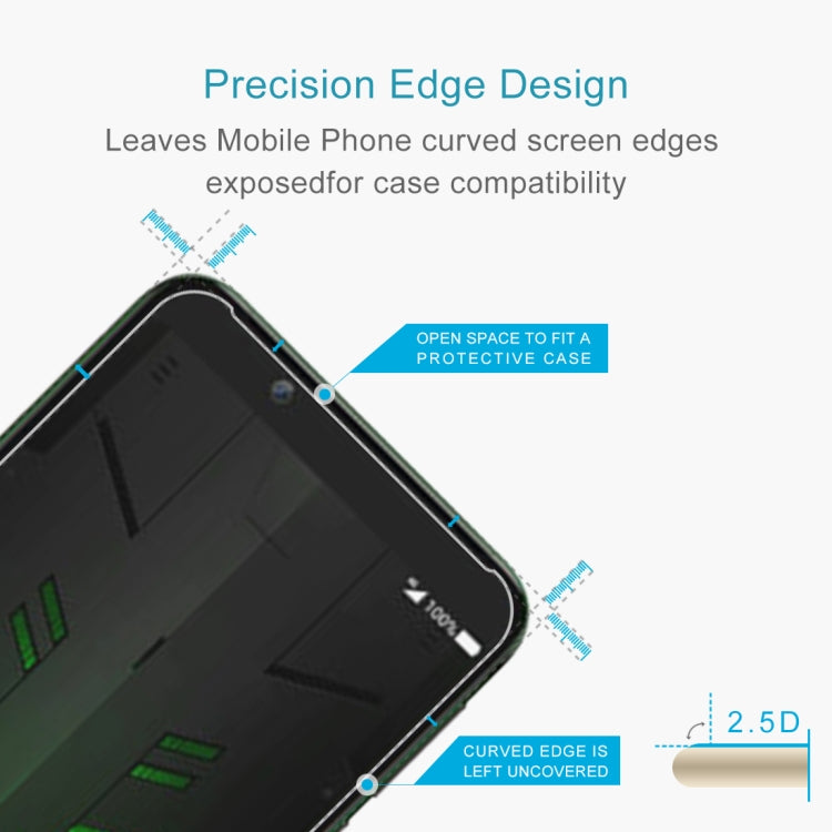 100 PCS 0.26mm 9H 2.5D Explosion-proof Tempered Glass Film for Xiaomi Black Shark Helo -  by PMC Jewellery | Online Shopping South Africa | PMC Jewellery