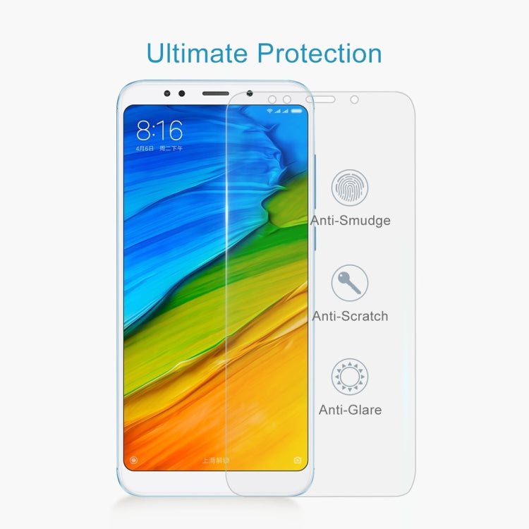 100 PCS for Xiaomi Redmi 5 Plus  0.26mm 9H Surface Hardness 2.5D Curved Edge Tempered Glass Screen Protector -  by PMC Jewellery | Online Shopping South Africa | PMC Jewellery