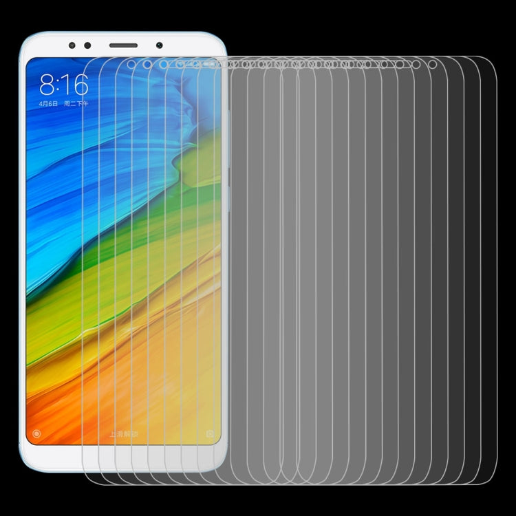 100 PCS for Xiaomi Redmi 5 Plus  0.26mm 9H Surface Hardness 2.5D Curved Edge Tempered Glass Screen Protector -  by PMC Jewellery | Online Shopping South Africa | PMC Jewellery