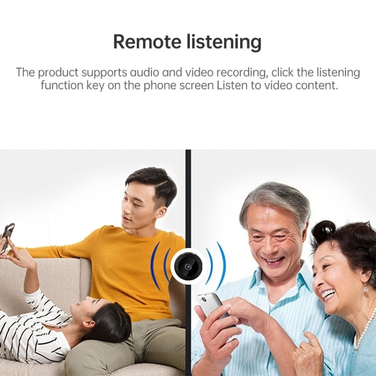 A9 1080P WiFi Wireless Network Camera Wide-angle Recorder (Black) - Mini Camera by PMC TechLife | Online Shopping South Africa | PMC TechLife | Buy Now Pay Later Mobicred