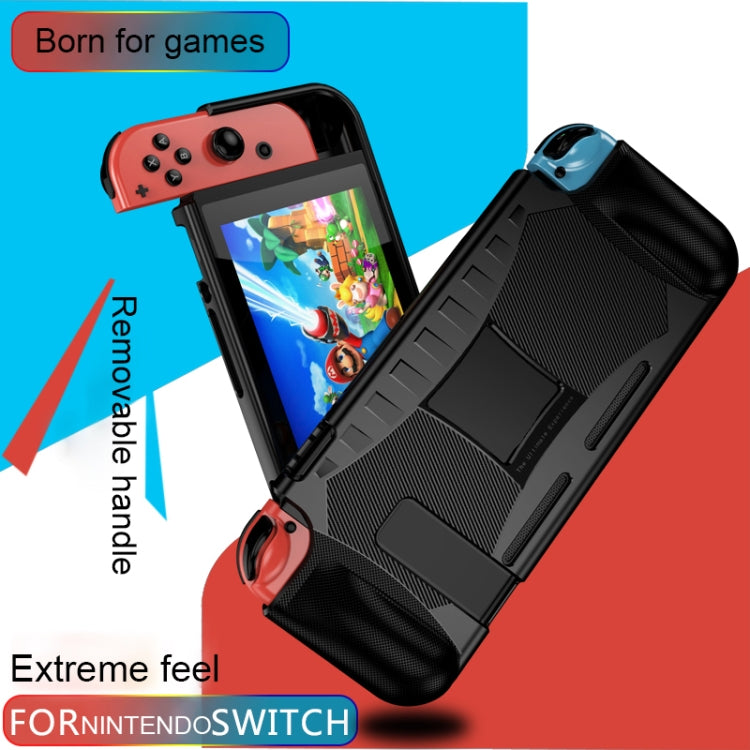 TPU Soft Protective Shell Drop Resistance for Nintendo Switch(Blue) - Cases by PMC Jewellery | Online Shopping South Africa | PMC Jewellery