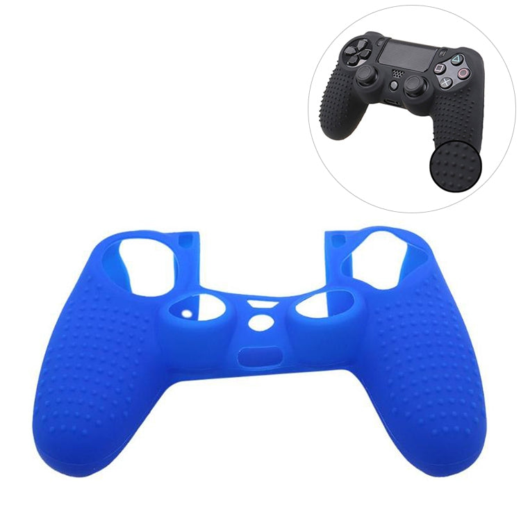 Non-slip Silicone Protective Case for Sony PS4(Blue) - Cases by PMC Jewellery | Online Shopping South Africa | PMC Jewellery