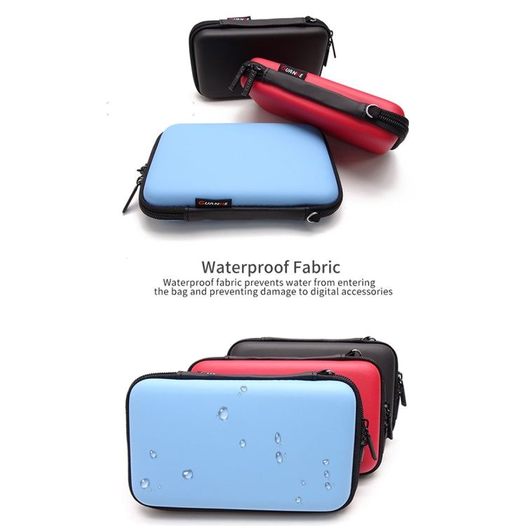 GUANHE GH1316 Waterproof Portable EVA Storage Bag(Black) - Bags by PMC TechLife | Online Shopping South Africa | PMC TechLife