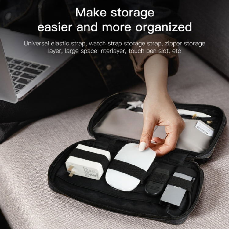 Yesido WB32 Multifunctional Digital Accessories Storage Bag (Black) - Digital Storage Bag by Yesido | Online Shopping South Africa | PMC Jewellery