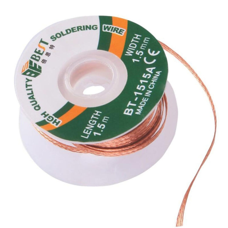 BST-1515A   Desoldering Wire Solder Remover Wire - Welding Wire by BEST | Online Shopping South Africa | PMC TechLife | Buy Now Pay Later Mobicred