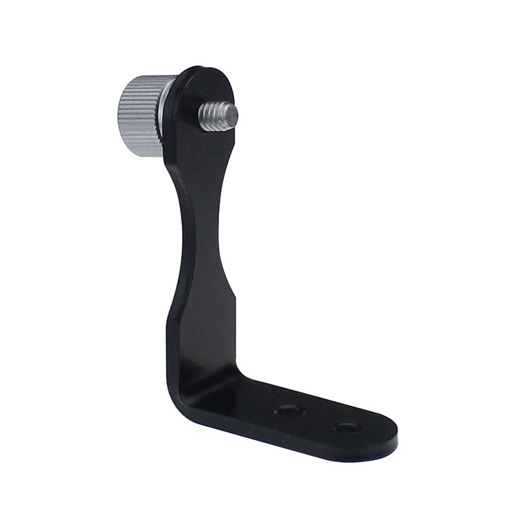 Datyson 5P0008 Telescope Tripod Connector All Metal L-shaped Adapter Adapter Bracket(Black) - Accessories by PMC TechLife | Online Shopping South Africa | PMC TechLife