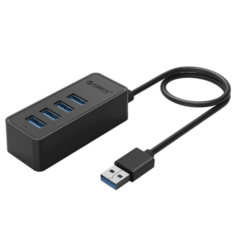 ORICO W5P-U3-30 4-Port USB 3.0 Desktop HUB with 30cm Micro USB Cable Power Supply(Black) - free shipping - PMC TechLife - Order now!