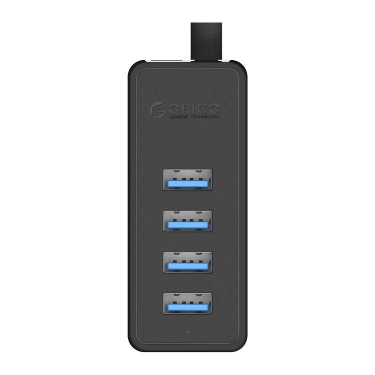 ORICO W5P-U3-30 4-Port USB 3.0 Desktop HUB with 30cm Micro USB Cable Power Supply(Black) - free shipping - PMC TechLife - Order now!