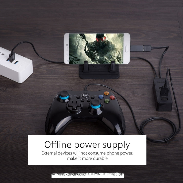 ORICO W5P-U3-30 4-Port USB 3.0 Desktop HUB with 30cm Micro USB Cable Power Supply(Black) - free shipping - PMC TechLife - Order now!