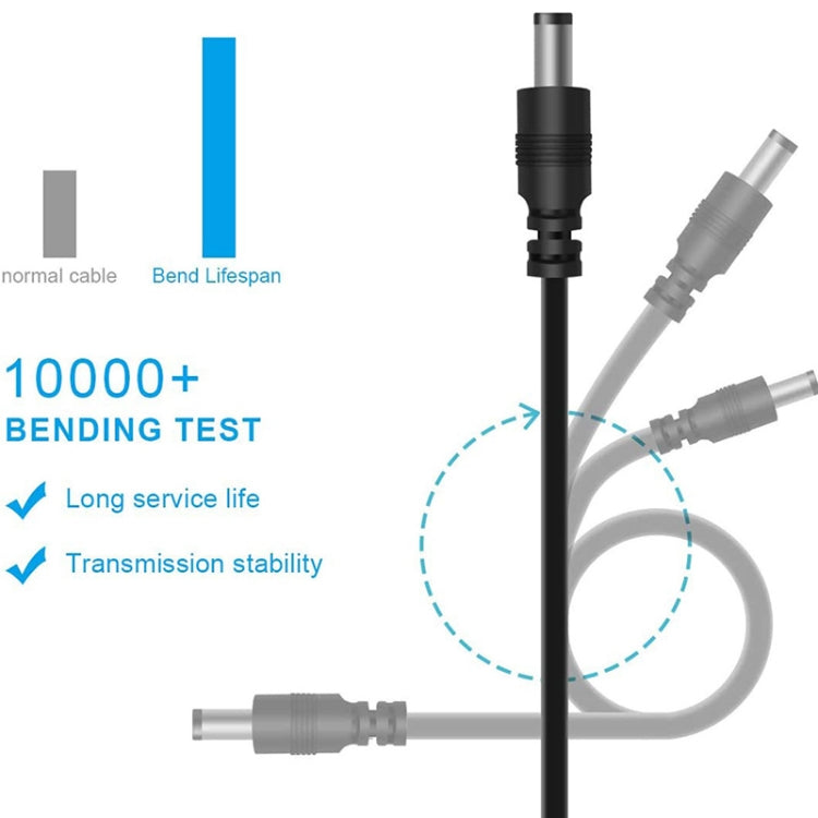 12 in 1 DC Power Cord USB Multi-Function Interchange Plug USB Charging Cable(Black) - free shipping - PMC TechLife - Order now!