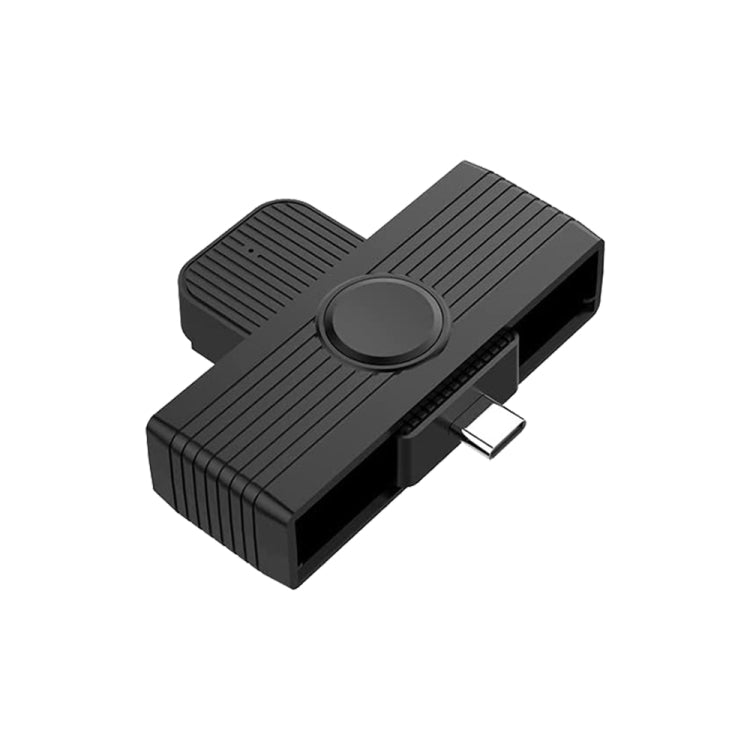 Rocketek CR318-C Type-C Smart Card / SIM / ID / CAC Card Reader - free shipping - PMC TechLife - Order now!