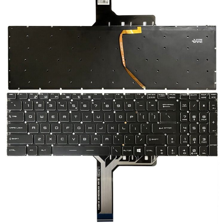 US Version Colorful Backlight Laptop Keyboard for MSI Steel GS60 / GS70 / GS72 / GT72 / GE62 / GE72 / GS73V - Replacement Keyboards by PMC TechLife | Online Shopping South Africa | PMC TechLife