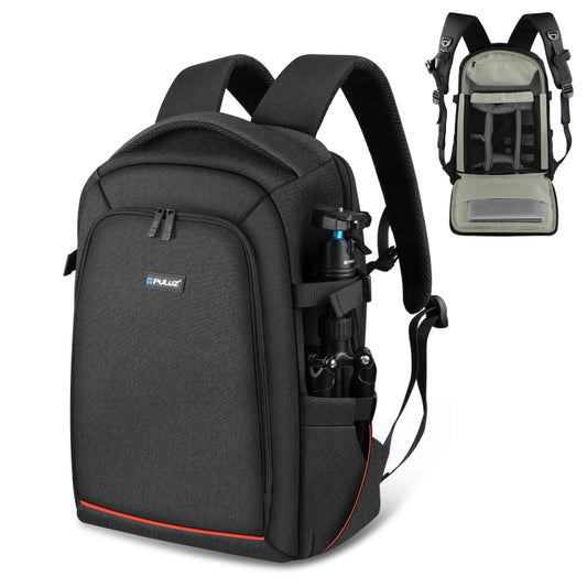 PULUZ Outdoor Portable Waterproof Scratch-proof Dual Shoulders Backpack Handheld PTZ Stabilizer Camera Bag with Rain Cover for Digital Camera, DJI Ronin-SC / Ronin-S (Black) - Backpack by PULUZ | Online Shopping South Africa | PMC Jewellery
