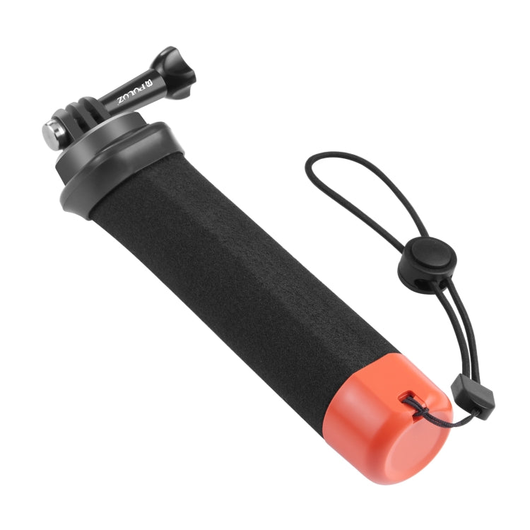 PULUZ Floating Foam Hand Grip Buoyancy Rods with Strap & Quick-release Base for GoPro, Insta360, DJI and Other Action Cameras(Orange) - Floating Grip & Ball by PULUZ | Online Shopping South Africa | PMC Jewellery | Buy Now Pay Later Mobicred