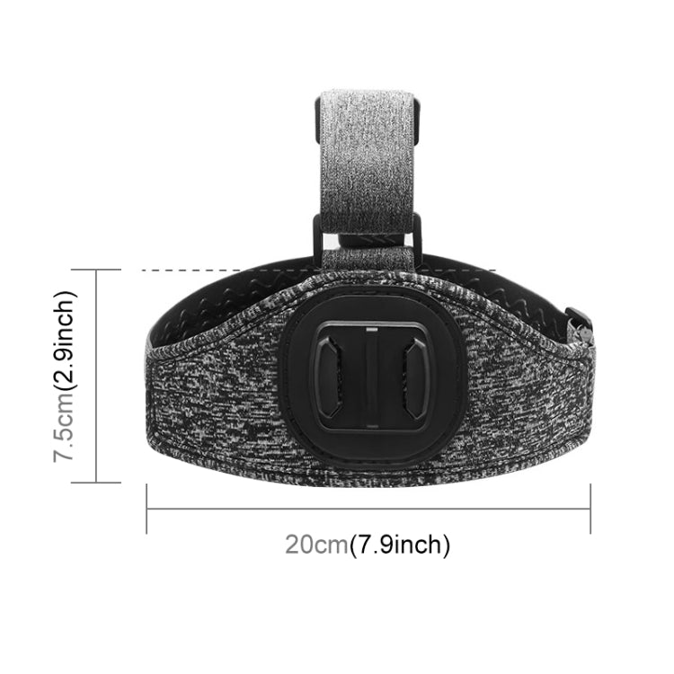 PULUZ Adjustable Head Strap Belt Mount with Phone Clamp & J Hook Mount & Long Screw - Head Belt by PULUZ | Online Shopping South Africa | PMC Jewellery