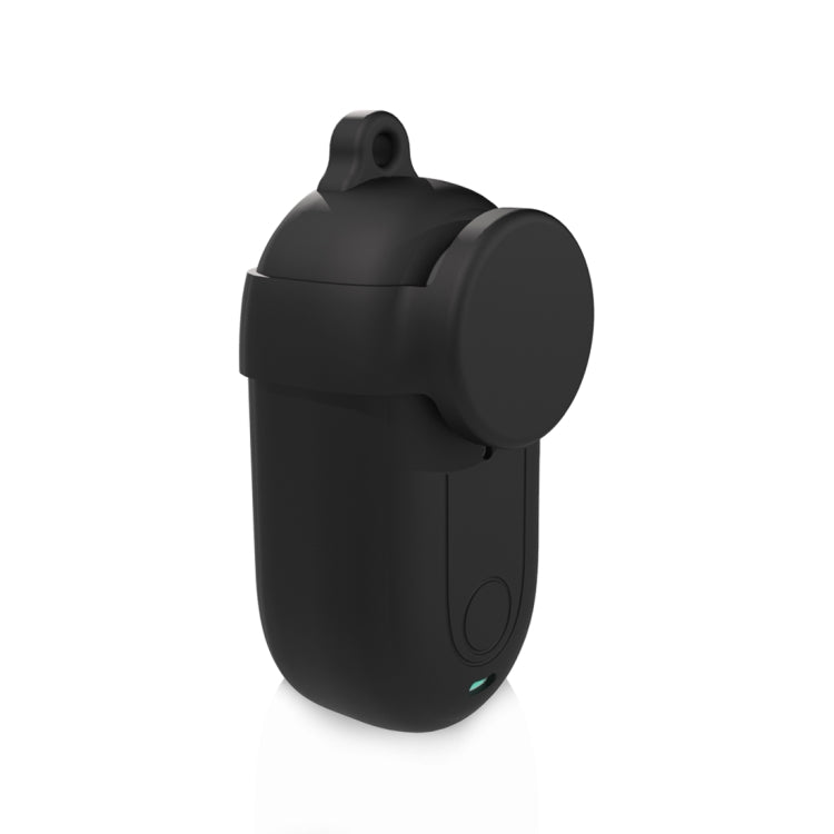 For Insta360 GO 3 PULUZ Camera Silicone Case with Lens  Cover (Black) - Case & Bags by PULUZ | Online Shopping South Africa | PMC TechLife | Buy Now Pay Later Mobicred