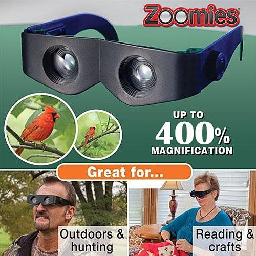 Zoomies 400% Magnification Magnifying Headband Magnifiers Glasses Telescope - Glasses Style by PMC TechLife | Online Shopping South Africa | PMC TechLife