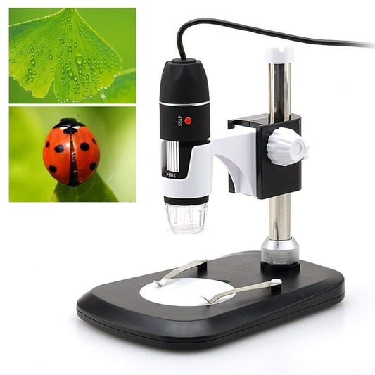 DMS-MDS800 40X-800X Magnifier 2.0MP Image Sensor USB Digital Microscope with 8 LEDs & Professional Stand - Digital Microscope by PMC Jewellery | Online Shopping South Africa | PMC Jewellery | Buy Now Pay Later Mobicred