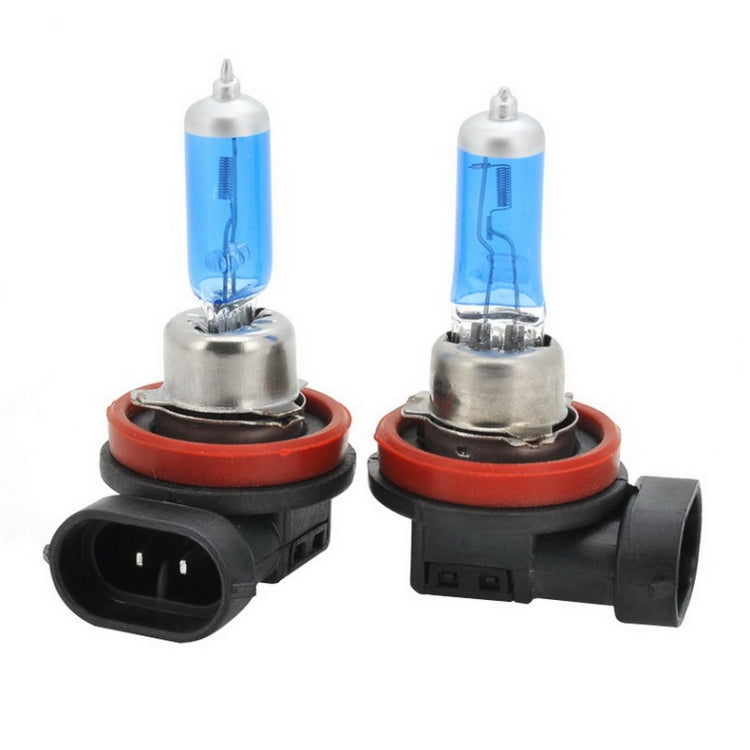 H11 Halogen Car Headlight, 2400 Lumens White Light, 12V / 100W 6000K - free shipping - PMC TechLife - Order now!