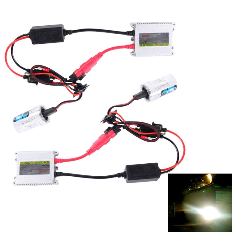 DC12V 35W 2x H7 Slim HID Xenon Light, High Intensity Discharge Lamp, Color Temperature: 8000K - Xenon Lights by PMC Jewellery | Online Shopping South Africa | PMC Jewellery