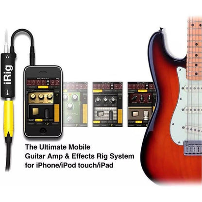 AmpliTude iRig - Electric Guitar / Bass Rig, For iPhone, iPad, iPod - Other Accessories by PMC Jewellery | Online Shopping South Africa | PMC Jewellery