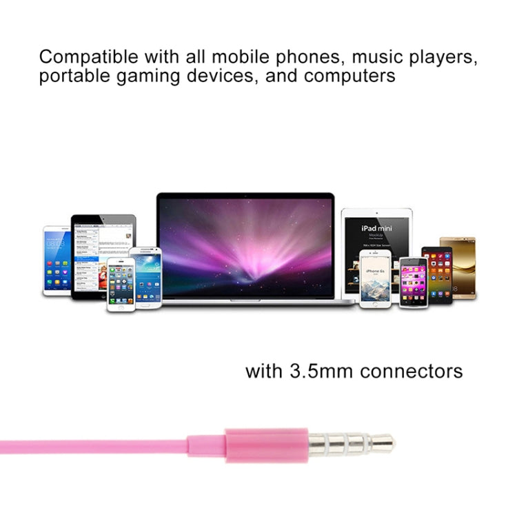 3.5mm Stereo Electroplating Wire Control Earphone for Android Phones / PC / MP3 Player / Laptops(Silver) - In Ear Wired Earphone by PMC TechLife | Online Shopping South Africa | PMC TechLife