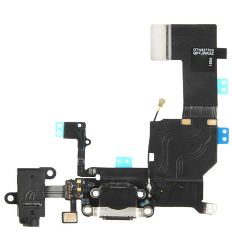 2 in 1 for iPhone 5C (Original Tail Connector Charger + Original Headphone Audio Jack Ribbon) Flex Cable - iPhone 5 Parts by PMC Jewellery | Online Shopping South Africa | PMC Jewellery