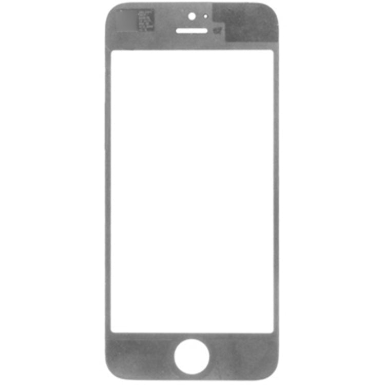 Front Screen Outer Glass Lens for iPhone 5 & 5S(White) - iPhone 5 Parts by PMC Jewellery | Online Shopping South Africa | PMC Jewellery