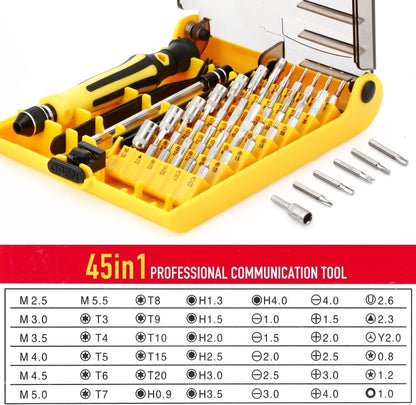 6089, 45 in 1 Screwdriver Repair Tool Set - Screwdriver by PMC Jewellery | Online Shopping South Africa | PMC Jewellery